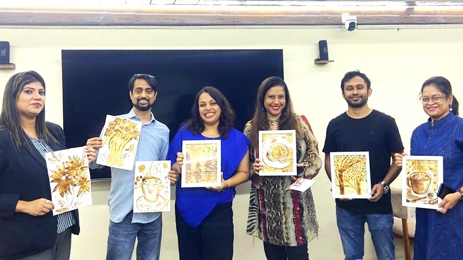 Paint With Coffee: A Creative & Mindful Evening