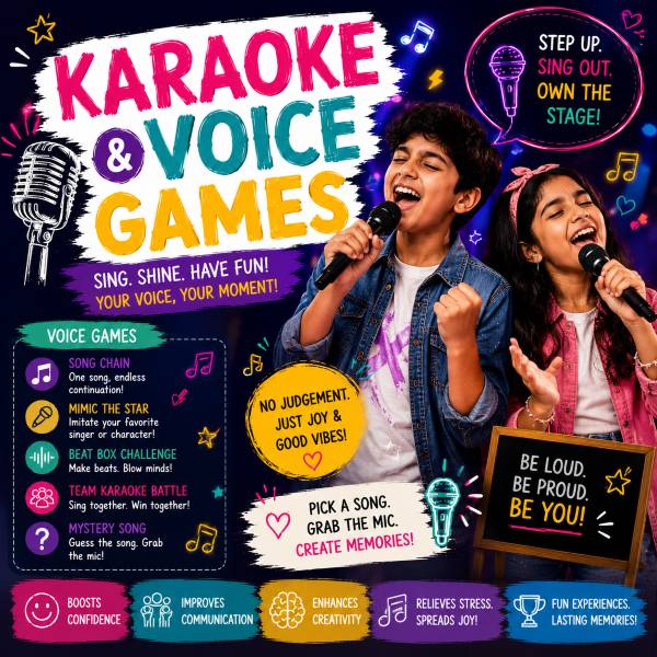 Karaoke and Voice Games