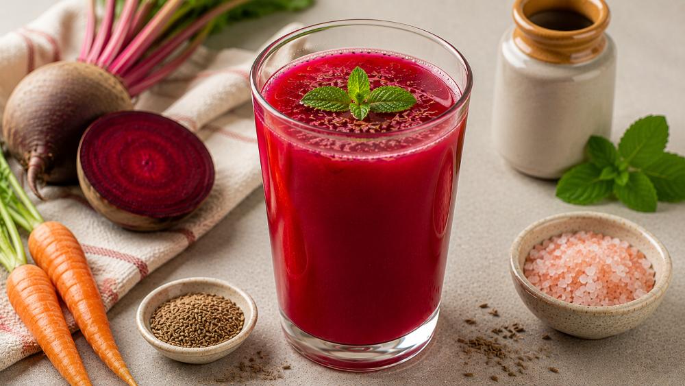 Beetroot Carrot Kanji Probiotic Drink