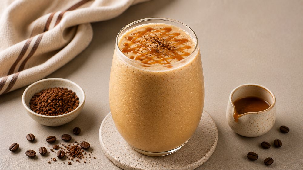 Caramel Coffee Smoothie 3 Caramel Coffee Smoothie