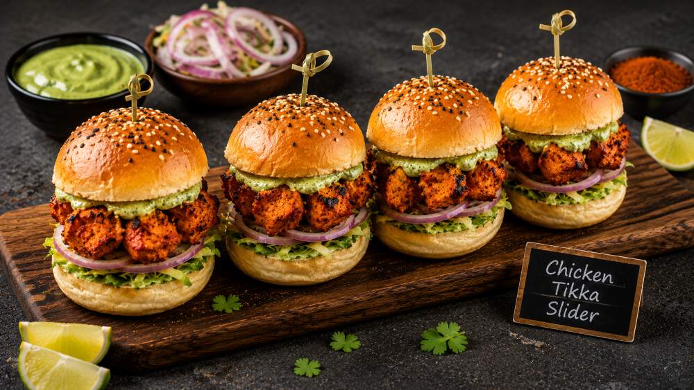 Chicken Tikka Slider