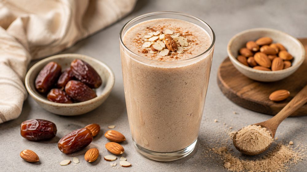 Date Almond Protein Shake