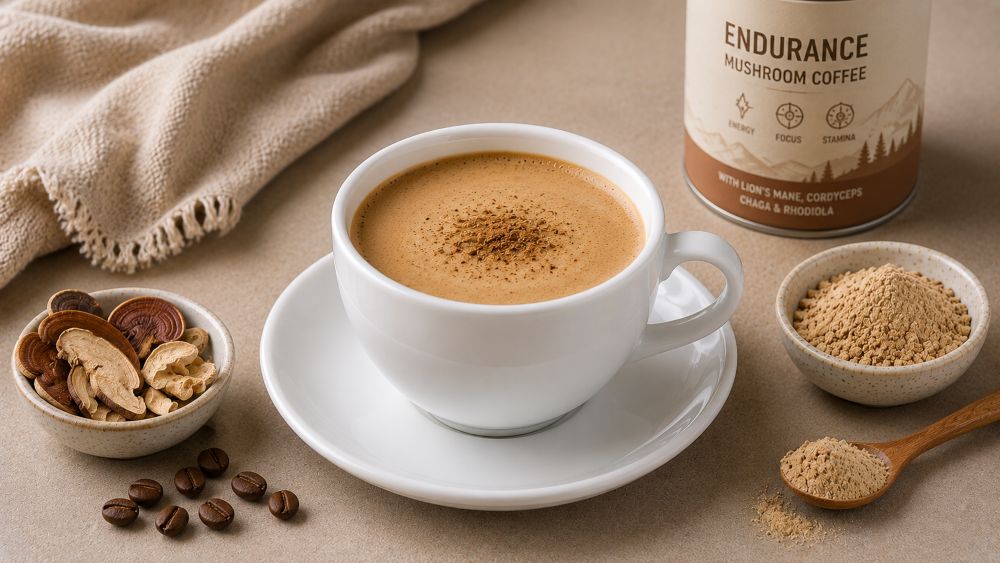Endurance Mushroom Coffee 6 Endurance Mushroom Coffee