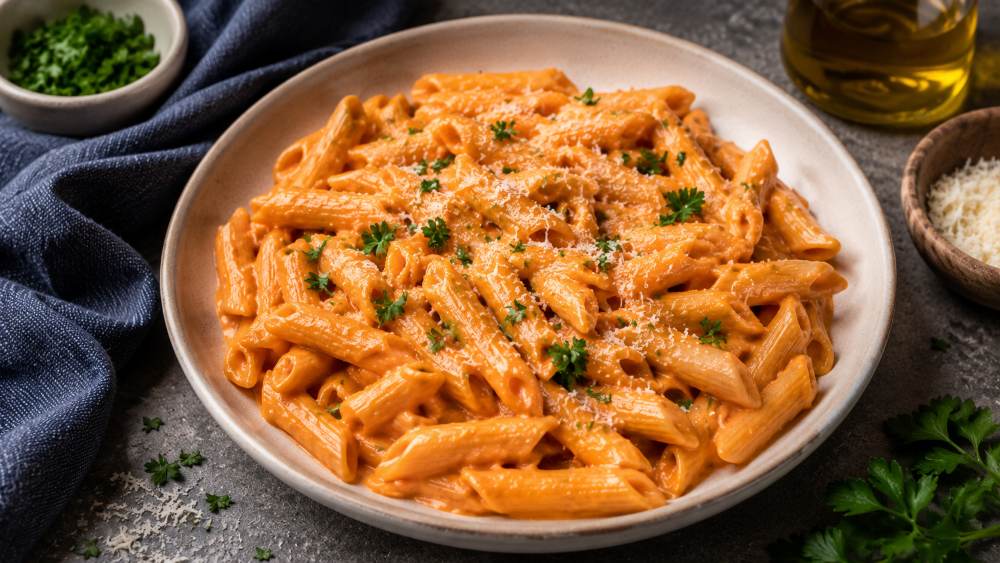 Pink Sauce Chicken Pasta 6 Pink Sauce Chicken Pasta