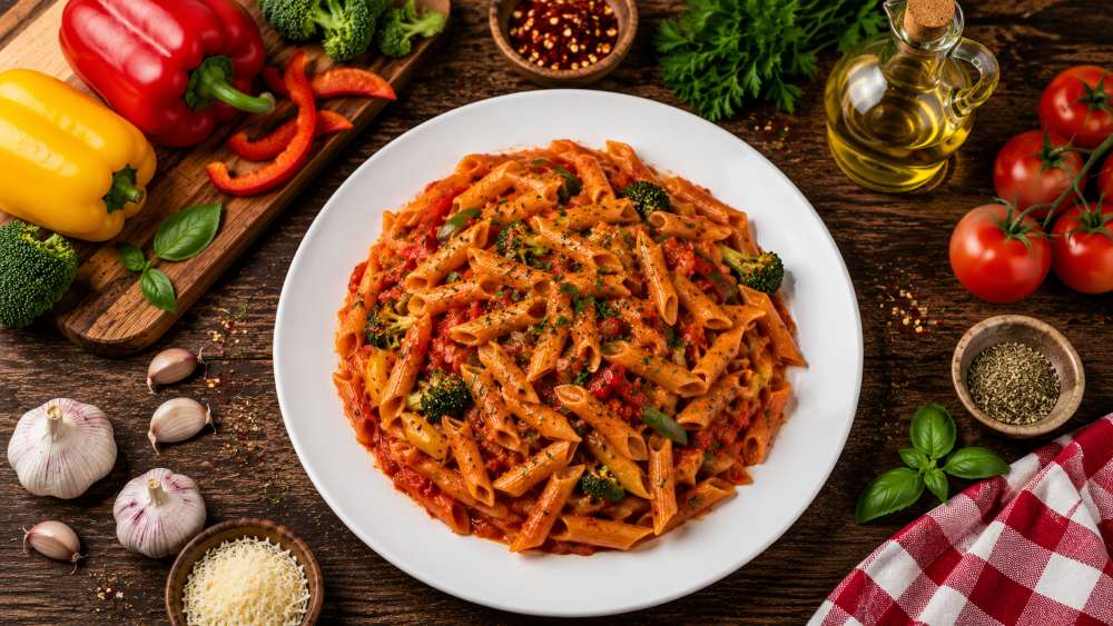 Red Sauce Veg Pasta