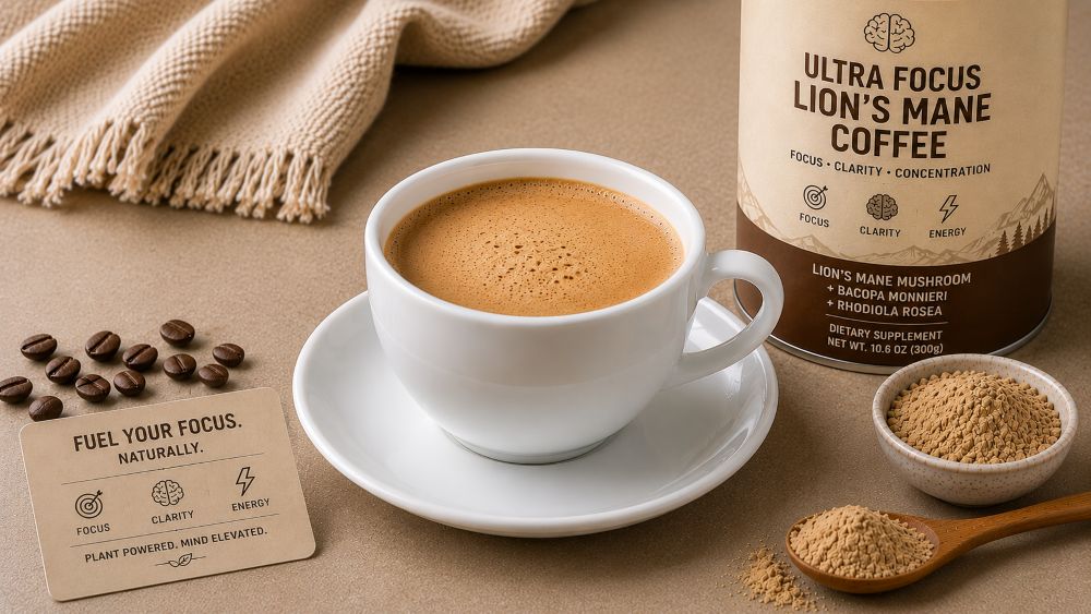 Ultra Focus Lion's Mane Coffee 2 Ultra Focus Lion’s Mane Coffee