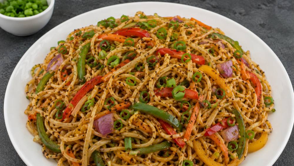 Veg Chilli Garlic Noodles