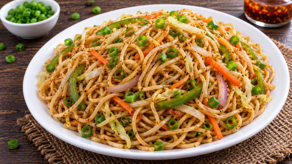 Veg Hakka Noodles